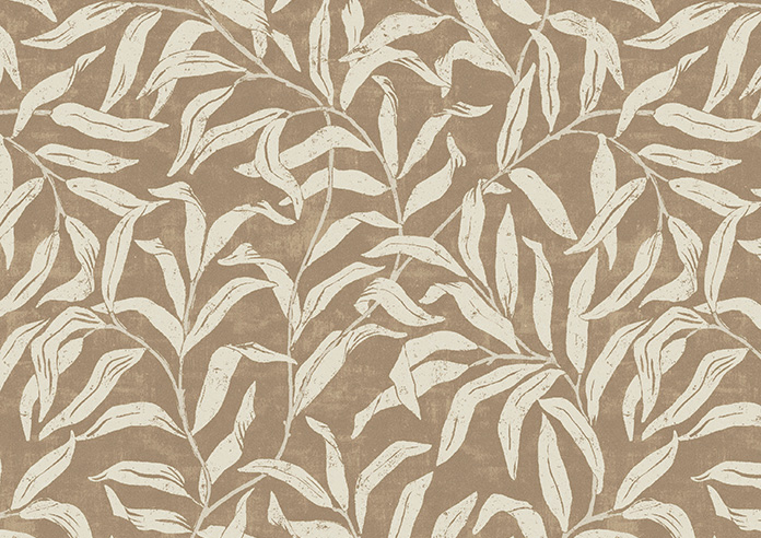 Trailing Vines, Vintage Brown - Twist&Fit Roman Blind - Image 7